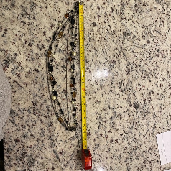 Lia Sophia ‘Vixen’ Multi Strand Beaded Necklace - Picture 8 of 12